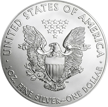 1 Unze Silber American Eagle 2015 (coloriert | Las Vegas)