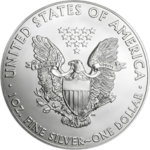 1 Unze Silber American Eagle 2015 (coloriert | White House)