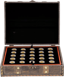 100 x 1/10 Unze Gold American Eagle (Inkl. Schatztruhe)