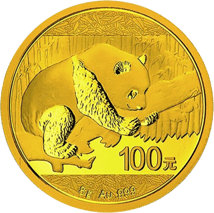 8g Gold China Panda 2016