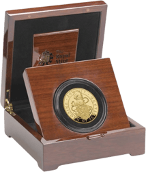 5 Unze Gold The Queen's Beasts Unicorn of Scotland 2017 PP (Auflage: 75 Münzen)