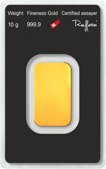10g Goldbarren Argor Heraeus