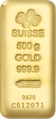 500g Goldbarren PAMP Suisse
