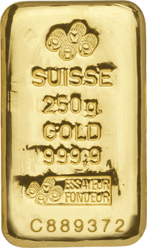 250g Goldbarren PAMP Suisse