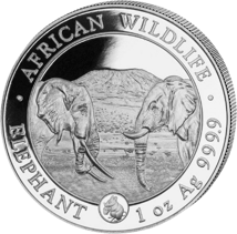 1 Unze Silber Somalia Elefant 2020 Privymark Maus (Auflage: 5.000)