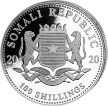 1 Unze Silber Somalia Elefant 2020 Privymark Maus (Auflage: 5.000)