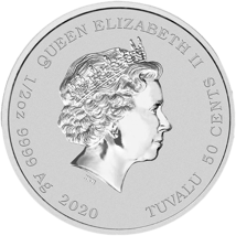 1/2 Unze Silber Homer Simpson 2020 (Auflage: 15.000 | coloriert)