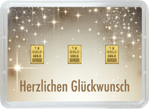 3g Goldbarren "Zur Geburt" (Valcambi)