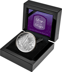 1 Unze Silber Long May She Reign 2020 PP (Auflage: 1.000 | Polierte Platte)