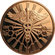 1 Unze Kupfermünze Cannabis (Nature's Holiday)