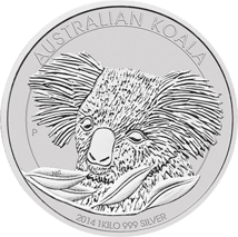 1kg Silber Koala 2014 PP (Auflage: 500 | Polierte Platte)