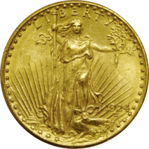 20 Dollar Gold Double Eagle Saint Gaudens