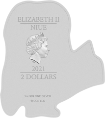 1 Unze Silber Minions Stuart Comic Style PP 2021 (Auflage: 1.000 | Polierte Platte)