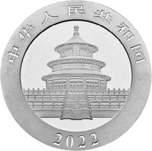 30g Silber China Panda 2022