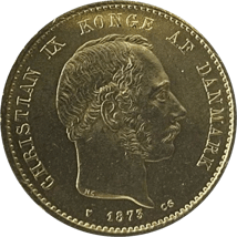 20 Kronen Christian IX Dänemark