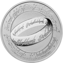 1 Unze Silber Der eine Ring - Herr der Ringe 2021 (Auflage: 20.000)