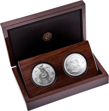 Big Five II Silber Krügerrand Privymark Set Löwe 2022 PP (Auflage: 1.000 | Polierte Platte)