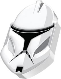 1 Unze Silber Clone Trooper Phase I 2022 PP (Auflage: 10.000 | coloriert | Polierte Platte | High Relief)