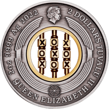 2 Unze Silber TIC-TAC-TOE 2022 AF (Auflage: 2.500 | Antik Finish)