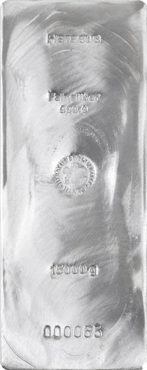 15kg Silberbarren (verschiedene Hersteller)