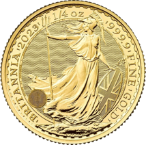 1/4 Unze Gold Britannia 2023 (Charles III.)