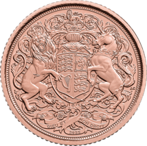 1/2 Pfund Gold Sovereign Charles III. 2022