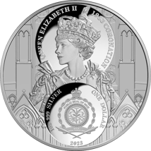 1 Unze Silber Krönung Charles III. (Auflage: 1.500 | Polierte Platte)