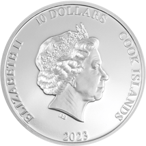 2 Unze Silber Striking Heads The Vexed Man 2023 (Auflage: 999 | High Relief | Polierte Platte)