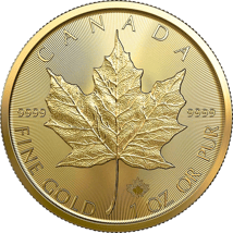 1 Unze Gold Maple Leaf 2024