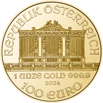 1 Unze Gold Wiener Philharmoniker 2024
