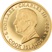 0,5g Gold Wilder Westen Billy The Kid 2024 (Auflage: 5.000 | Polierte Platte)