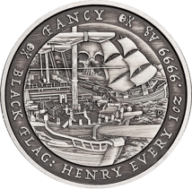 1 Unze Silber Black Flag - The Fancy 2023 (Auflage: 1.500 | Antik Finish)