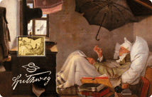 Gold Carl Spitzweg Der Arme Poet Münze