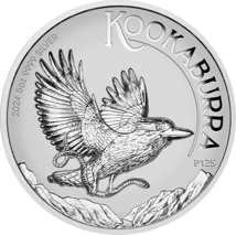 5 Unze Silber Kookaburra 2024 (Auflage: 500 | High Relief | Polierte Platte)