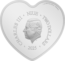 1 Unze Silber Disney I Love Us Mickey & Minnie 2025 (Auflage: 2.000 | Polierte Platte)