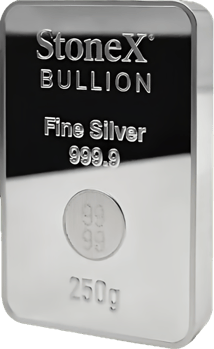 250 g Silber StoneX Münzbarren