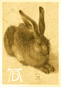 Gold Albrecht Dürer Der Hase Münze (Auflage: 50.000)