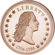 5 Unze Kupfer Flowing Hair Liberty 2026 (Lady Liberty Series | Auflage: 2.500 | Polierte Platte)