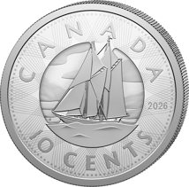 Silber Bluenose 2026 (Auflage: 1.750 | Polierte Platte)