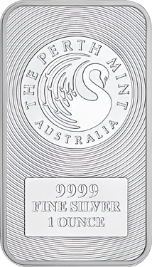 1 Unze Silberbarren Känguru Perth Mint