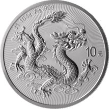 1 Unze Silber China Drache 2025