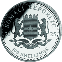 1 Unze Silber African Wildlife Leopard 2025 (Auflage: 30.000)