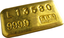 100 g Goldbarren S.B.S Metaux Precieux (Gussbarren)