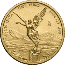1/10 Unze Gold Mexiko Libertad 2024