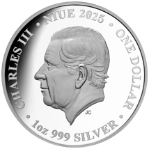 1 Unze Silber Colours of Australia Evergreen Rainforest 2025 (Auflage: 1.000 | Polierte Platte)