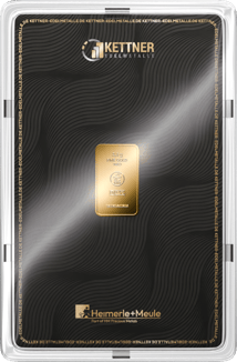 2,5g Goldbarren Heimerle und Meule (Kettner Edelmetalle)