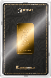 1 Unze Goldbarren Heimerle und Meule (Kettner Edelmetalle)