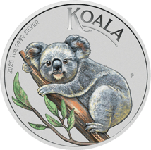 1 Unze Silber Koala ANDA 2025 (Auflage 2.500 | coloriert)