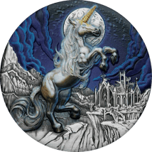 5 Unze Silber Einhorn 2025 (Auflage: 388 | Antik Finish)