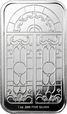 1 Unze Silberbarren 10 Gebote